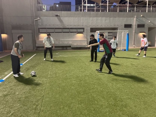 ハーフコートゲーム（アップ）