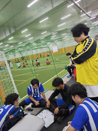 休憩時間に意見交換! 休憩時間に意見交換!