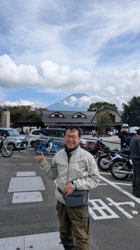 富士を下山し、道の駅