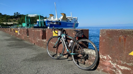 船とmy自転車