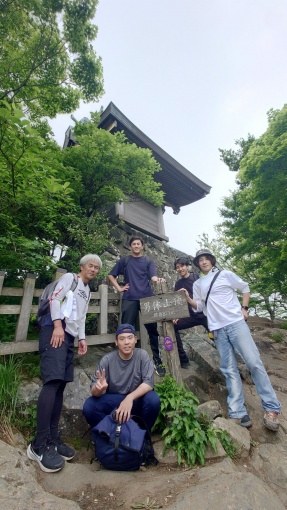男体山頂 男体山頂