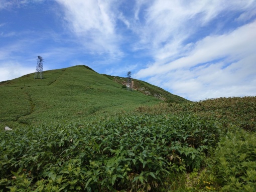 登り返しスタート